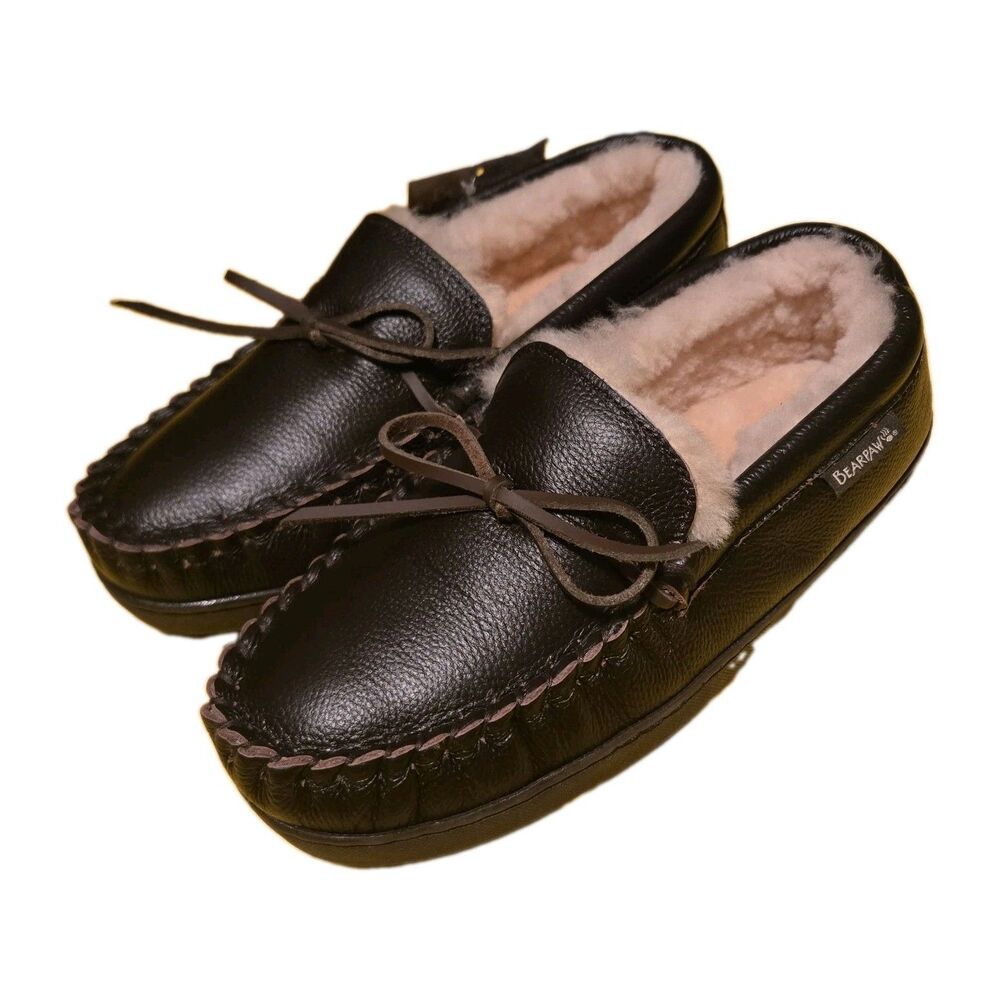 BEARPAW Men's Size 10 Mach IV Slippers Comfortable Light -Weight Cozy Warm